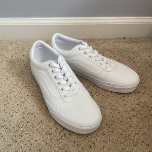 White vans, size 7.5